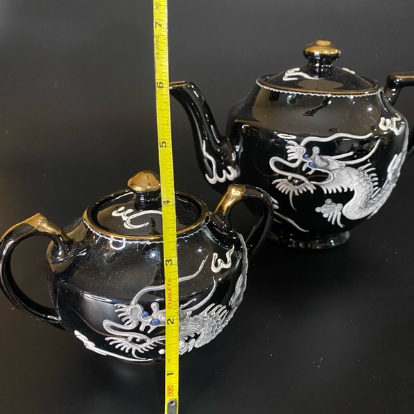 Vintage Japanese tea set of three - Picture 7 of 14
